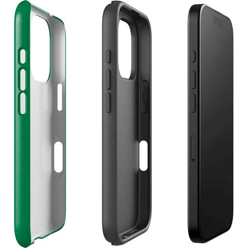 University of Oregon UO on Green iPhone 16 Pro Impact Case